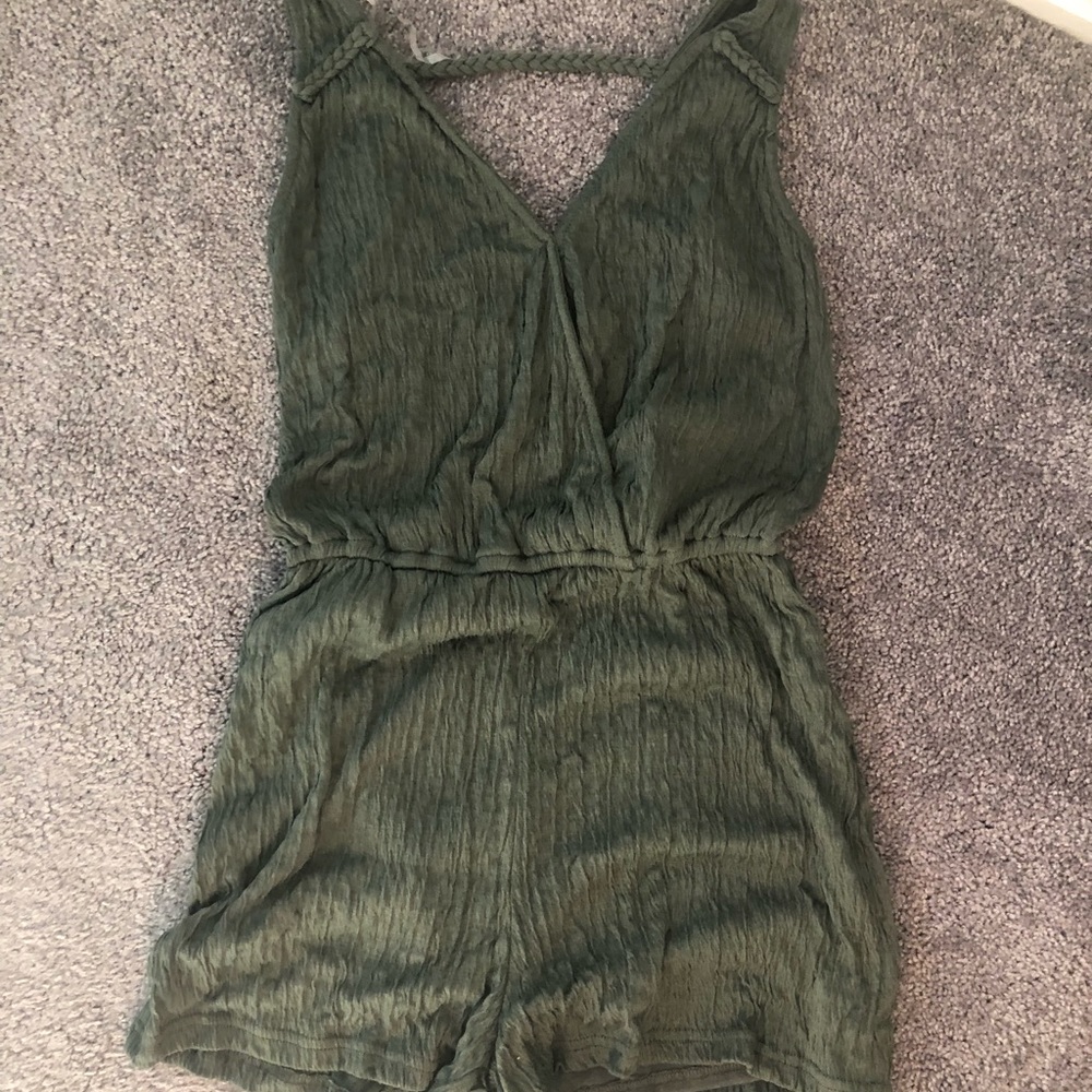 Green romper